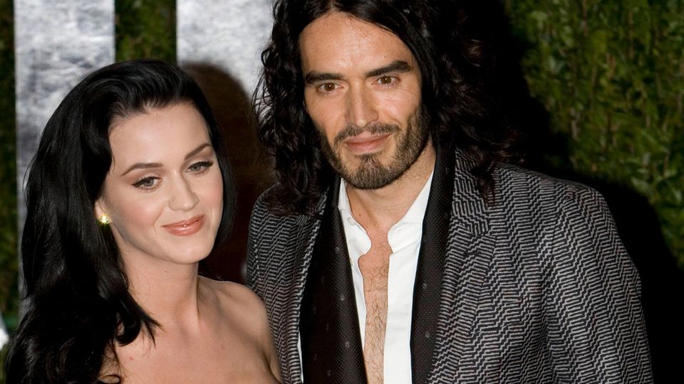 Katy Perry und Russell Brand
