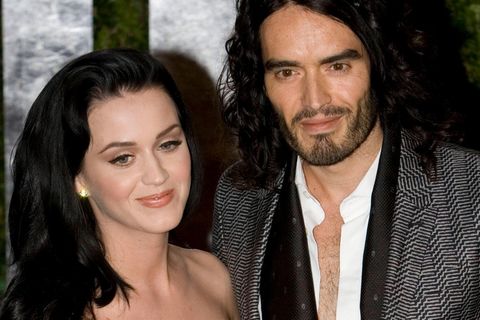 Katy Perry und Russell Brand