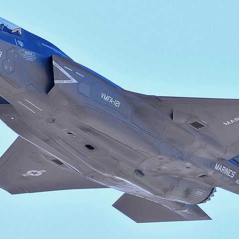 Die US-Armee sucht nach einem verunglückten Kampfjet vom Typ F-35 B Lightning II