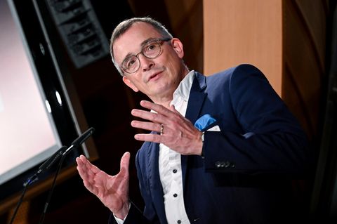 Historiker Prof. Andreas Rödder bei einem Kongress 