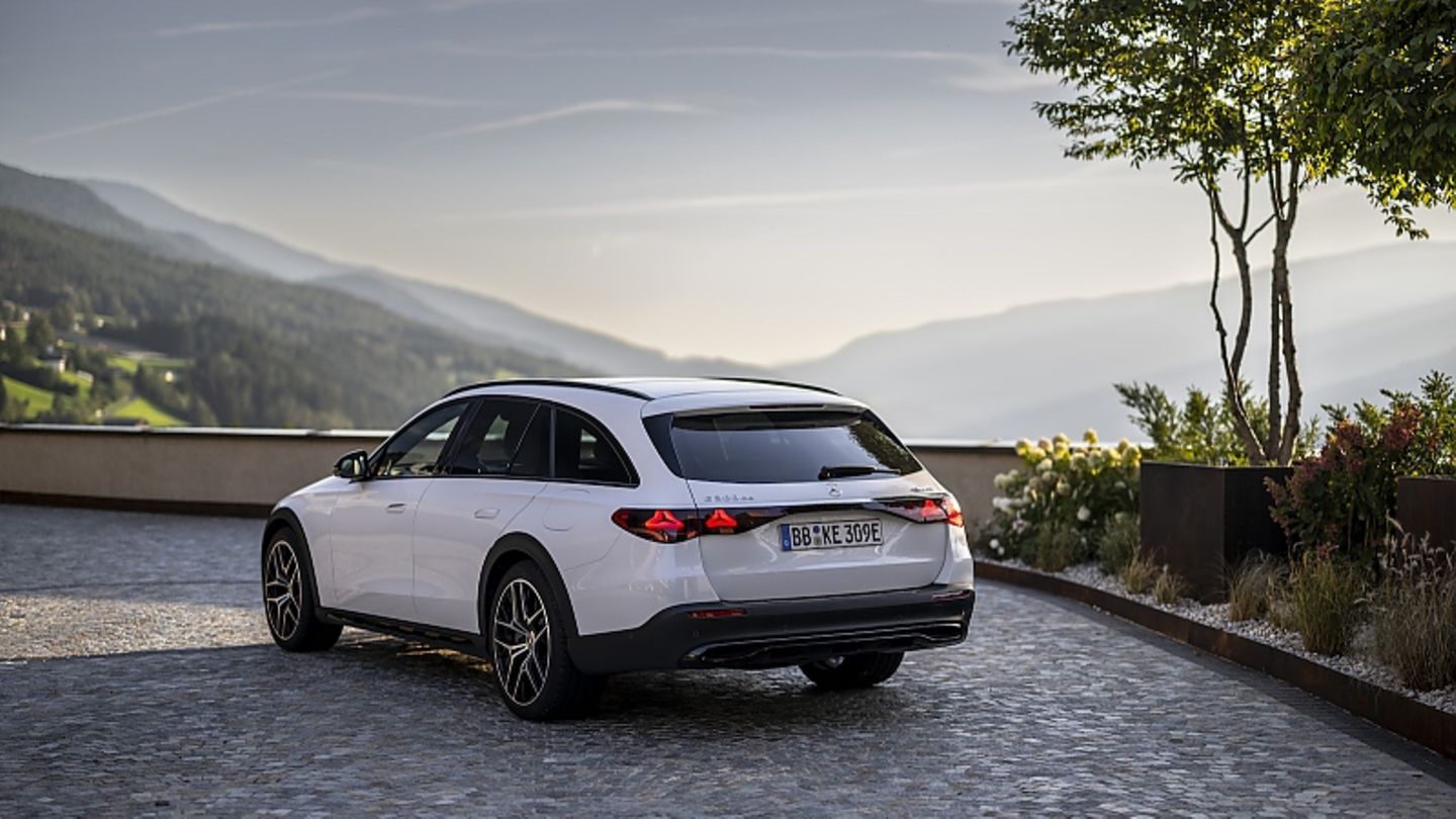 Driving report: Mercedes E 300de All-Terrain: Raise your leg