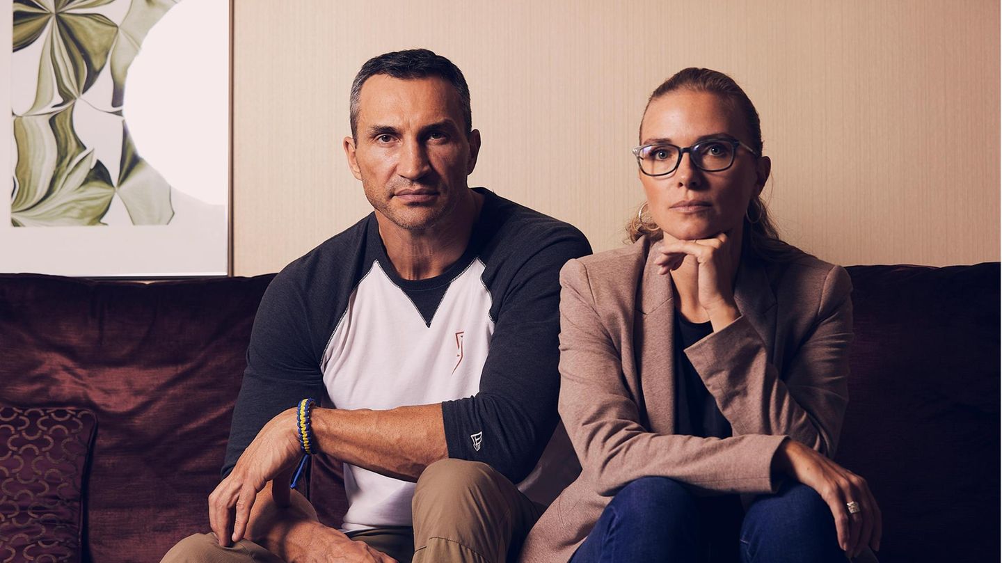 Wladimir Klitschko und Tatjana Kiel