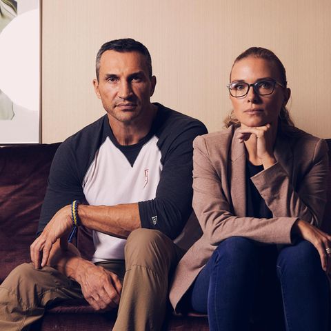 Wladimir Klitschko und Tatjana Kiel