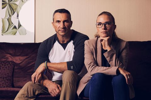 Wladimir Klitschko und Tatjana Kiel