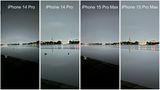 Test: Auch dieses Nachtbild der Hamburger Alster fängt das iPhone 15 Pro Max besser ein. Das Vorgängermodell erfasst zwar die Stimmung bereits sehr gut. Vergrößert man das Bild, sieht man beim neuen Modell aber mehr Details.