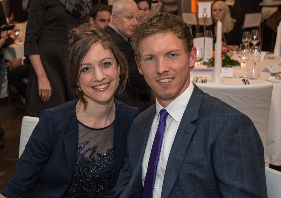 Nagelsmann and his wife Verena, from whom he is now separated