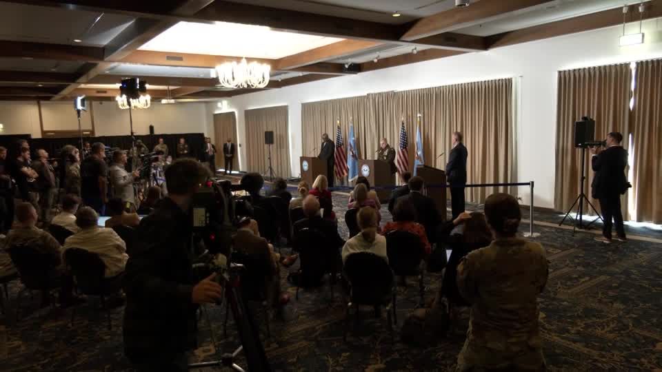 Video: Ramstein: 15. Treffen der Ukraine-Kontaktgruppe