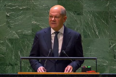 Rede vor der UN-Vollversammlung: Scholz pocht auf Reform des UN-Sicherheitsrat