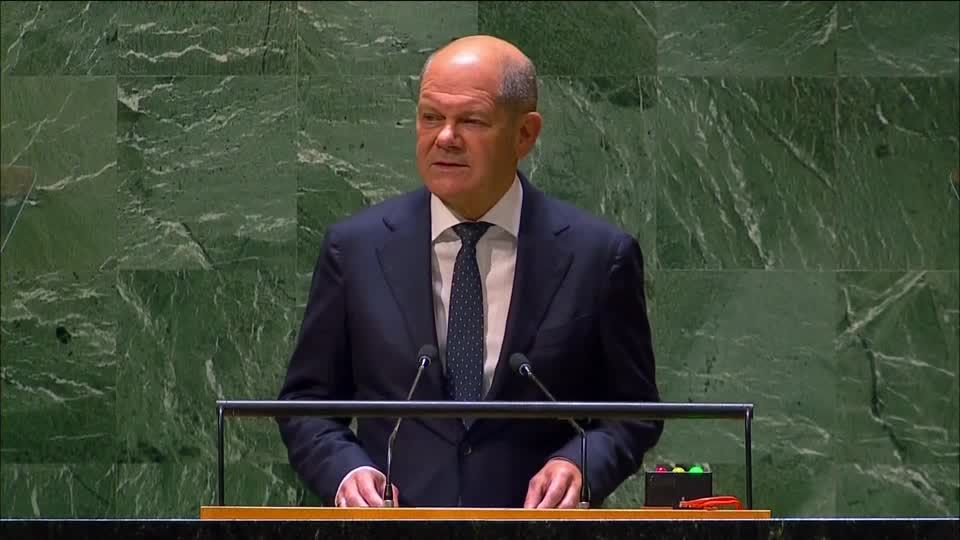 Rede vor der UN-Vollversammlung: Scholz pocht auf Reform des UN-Sicherheitsrat