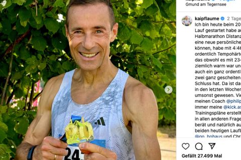 Kai Pflaume zeigt sich durchtrainiert auf Instagram