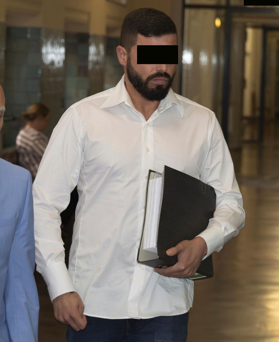 Der Angeklagte Anatoliy K. vor Gericht