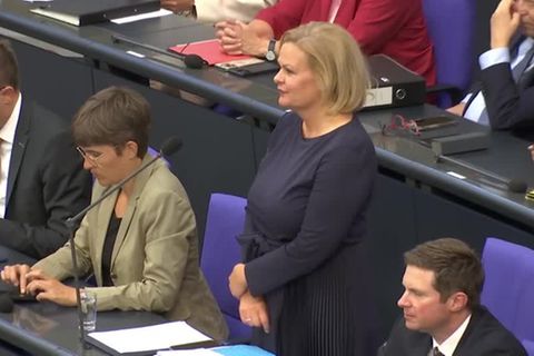 Video: Faeser zu Schönbohm-Ablösung: "Alle Vorwürfe ausgeräumt"