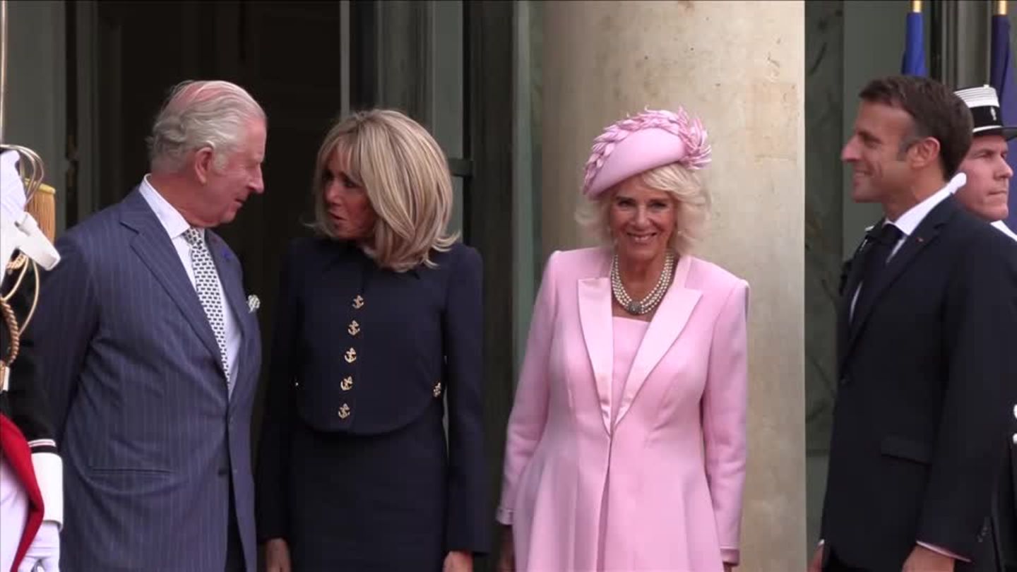Video: König Charles zu Gast in Frankreich