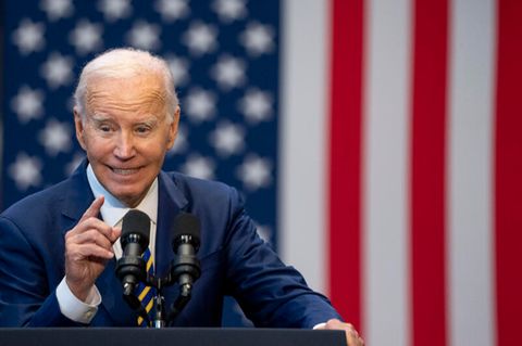 US-Präsident Joe Biden bezeichnet sich selbst gern als "Autonarr"