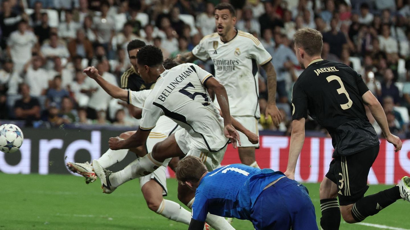 Bitter aber verdient für Union: Jude Bellingham steht in der Nachspielzeit genau richtig, um den Siegtreffer abzustauben