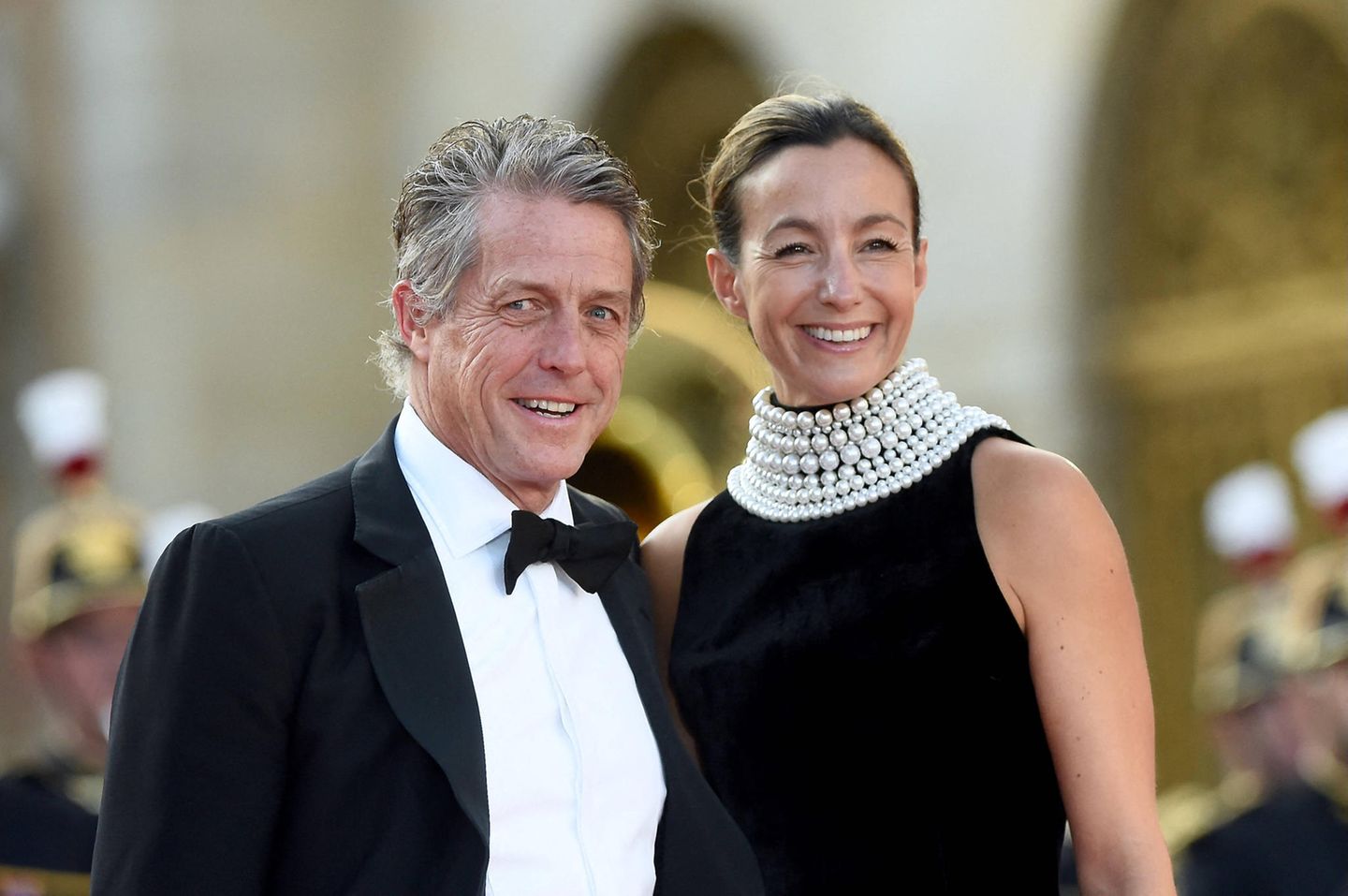 Hugh Grant und Anna Elisabet Eberstein Hugh Grant und Anna Elisabet Eberstein