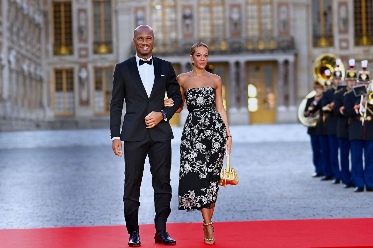 Didier Drogba und Gabrielle Lemaire