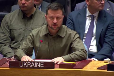 Video: Vereinte Nationen: Selenskyj spricht vor Sicherheitsrat - gegen den Widerspruch Russlands