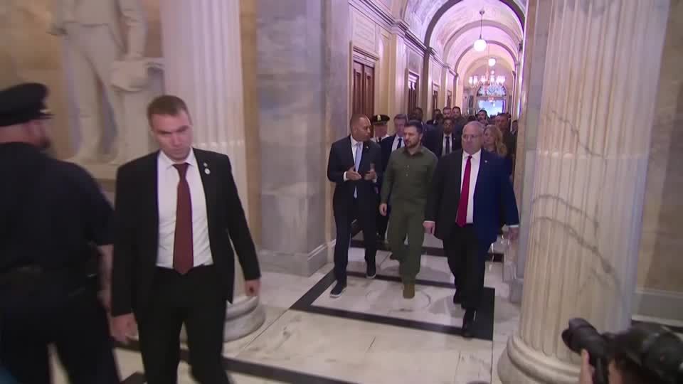 Video: Selenskyj zu Gesprächen in Washington