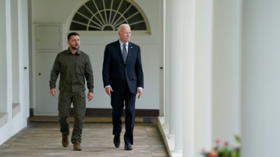 Selenskyj und Biden am 21. September in Washington