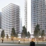 Die skelettierten Hochhäuser am Offenbacher Kaiserlei-Kreisel, ehemals Bürotürme der Siemens-Tochter KWU, künden schon von weitem: Hier steht eine der größten Bauruinen der Region Frankfurt am Main. Seit 2022 liegt die Baustelle auf Eis. Zuletzt traten die Investoren von ihren Verträgen zurück – der Bau dauerte einfach zu lang. Bis zuletzt gab Bauträger Consus Real Estate zwar kleinere Bauunterbrechnungen zu, von einem Kollaps war aber erst diesen Sommer die Rede. Wann und wie es weitergeht mit dem einst hochtrabend auf "Vitopia-Campus" und "New Frankfurt Towers" getauften Projekt am Kaiserlei, das steht in den Sternen.