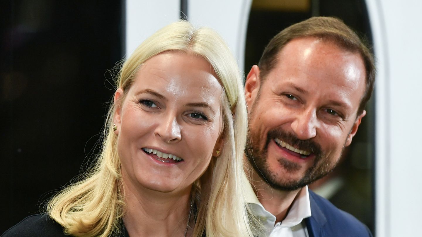 Crown Prince Haakon and Crown Princess Mette-Marit visit Germany