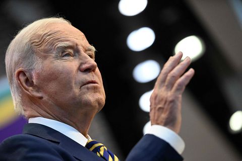 US-Präsident Joe Biden bei einer Rede in Maryland