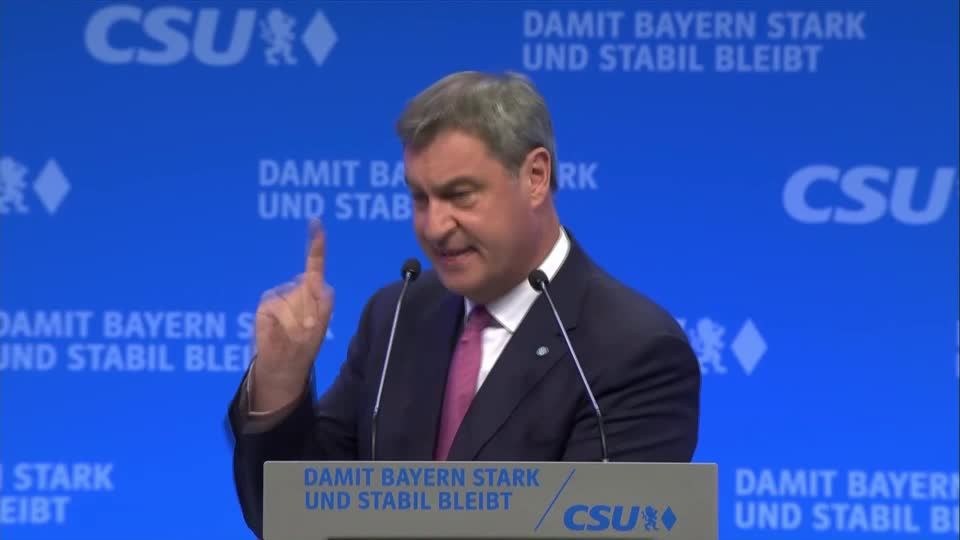 Video: "Stachel im Fleisch der Ampel" - Söder im Wahlkampfmodus