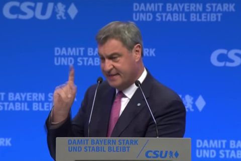 Video: "Stachel im Fleisch der Ampel" - Söder im Wahlkampfmodus