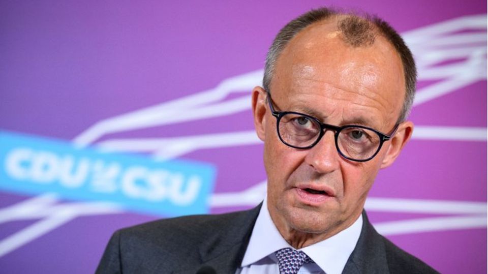 CDU-Chef Friedrich Merz lehnt eine Zusammenarbeit mit der AfD ab. Foto: Bernd von Jutrczenka/dpa