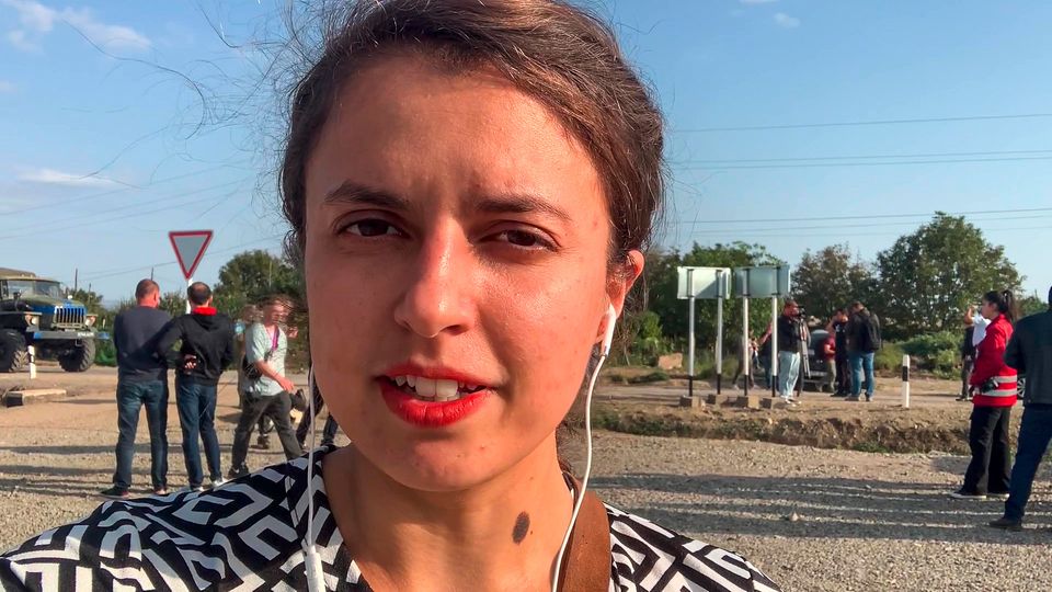 Bergkarabach Latschin-Korridor: Katharina Kunert