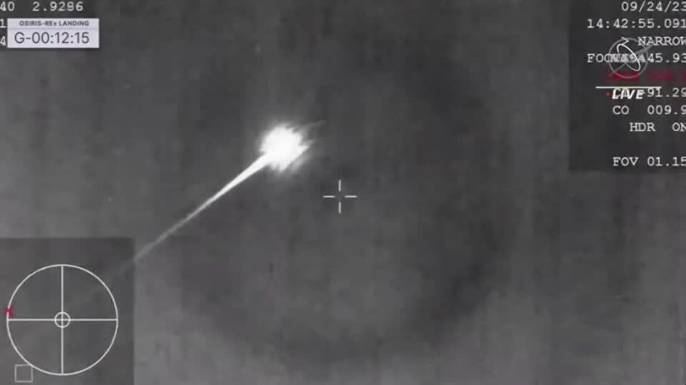 Video: Nasa-Sonde mit Asteroiden-Gestein gelandet