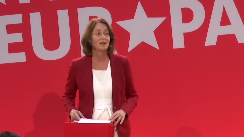 Video: SPD-Spitzenkandidatin bei Europawahl: Katarina Barley