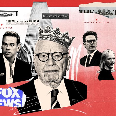 Illustration mit der Murdoch Familie