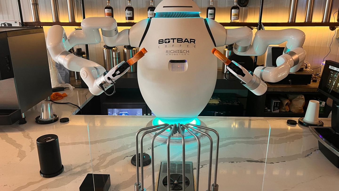 Roboter-Barista in New York
