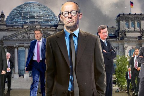 Friedrich Merz und seine Ministerpräsidenten