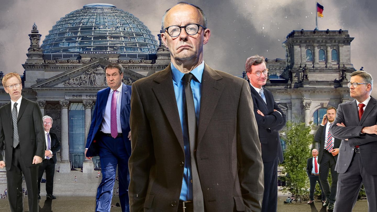 Friedrich Merz und seine Ministerpräsidenten