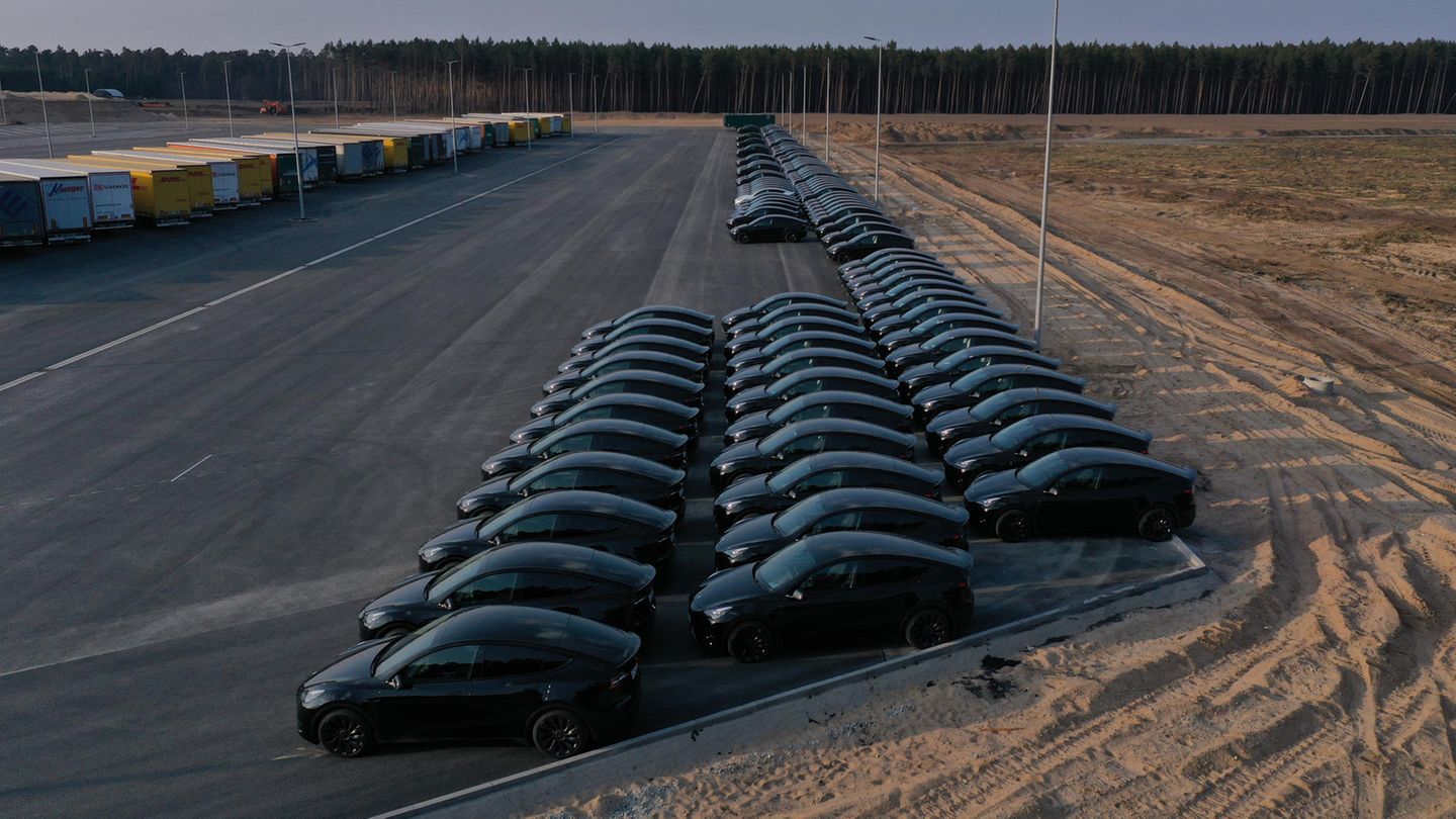 Tesla-Gigafactory in Grünheide bei Berlin