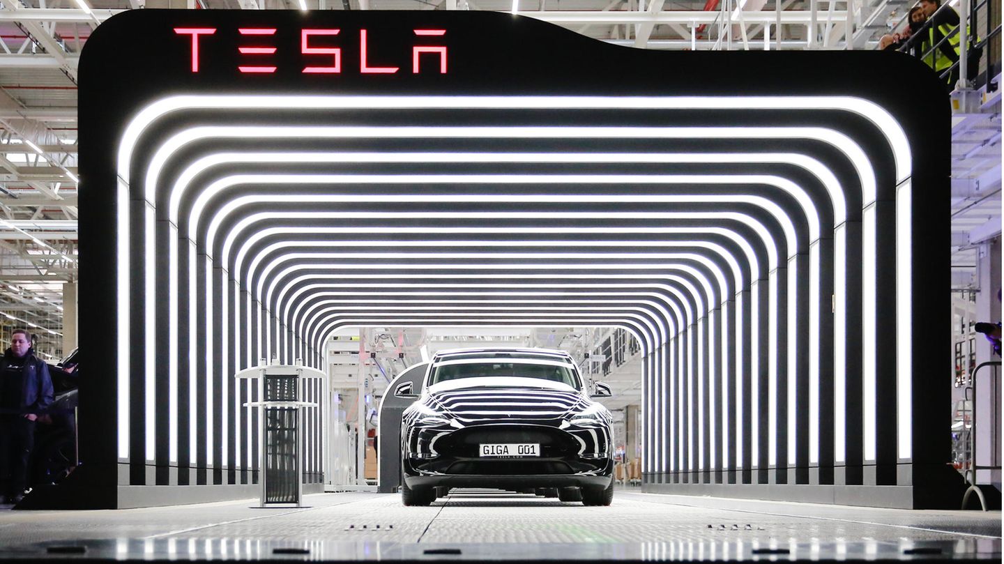 Tesla-Gigafactory in Grünheide bei Berlin