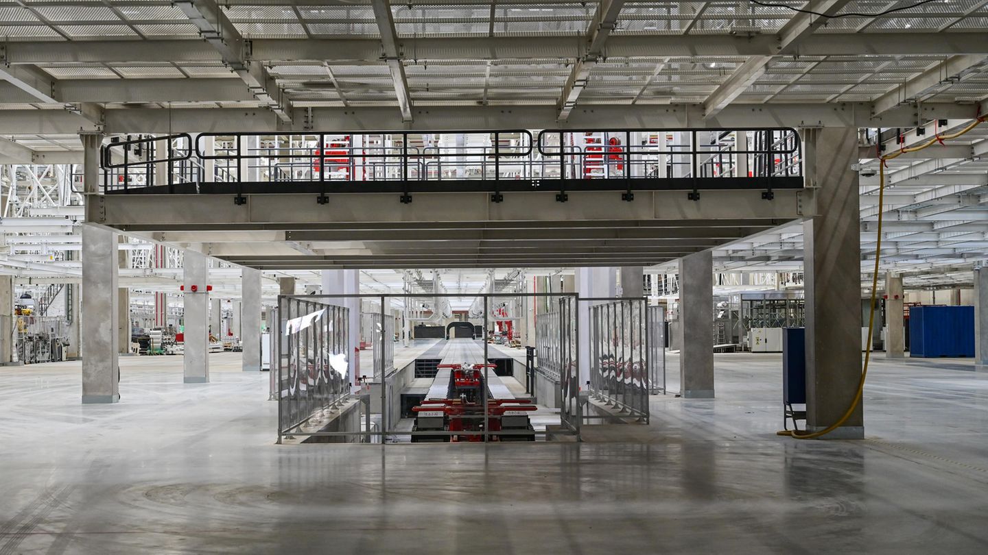 Tesla-Gigafactory in Grünheide bei Berlin