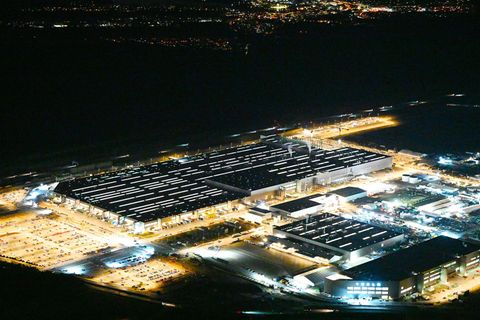 Tesla-Gigafactory in Grünheide bei Berlin