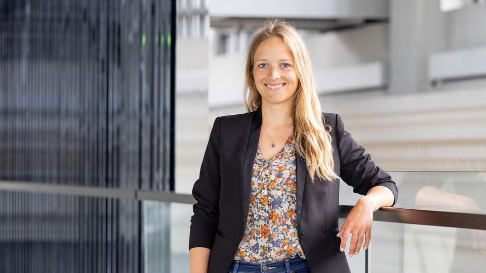 Dr. Anne Lamp, Co-Founderin des grünen Start-ups "Traceless" fordert ein neues Denken in der Chemieindustrie