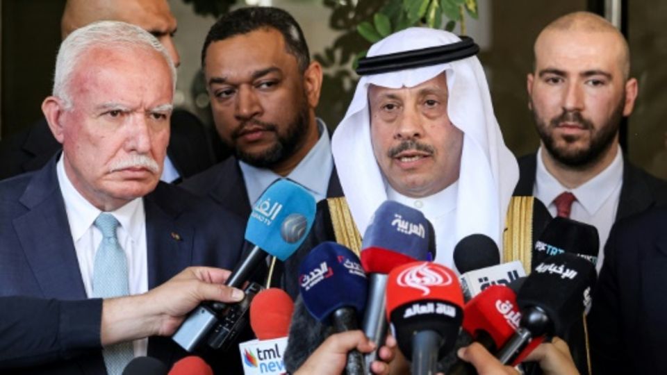 Der saudiarabische Botschafter al-Sudairi in Ramallah