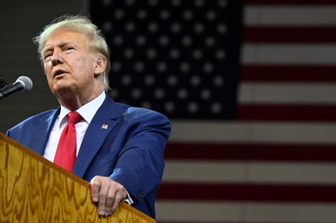 Er ist trotz juristischer Probleme der unangefochtene Favorit der Republikaner: Ex-Präsident Donald Trump