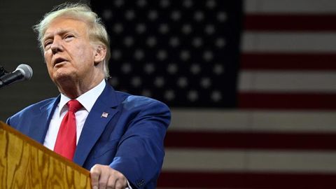 Er ist trotz juristischer Probleme der unangefochtene Favorit der Republikaner: Ex-Präsident Donald Trump