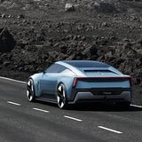 Polestar O2 mit Drohne