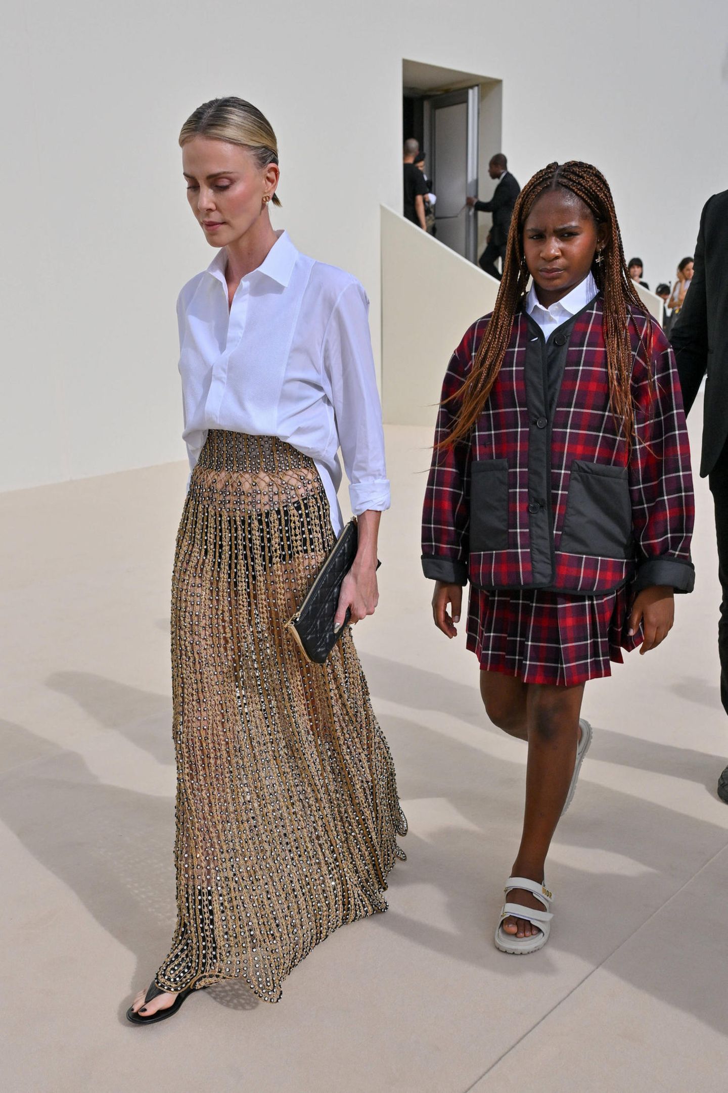 Charlize Theron mit ihrer Tochter Charlize Theron mit ihrer Tochter