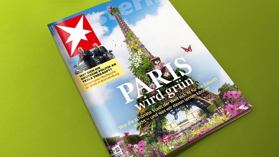 Das aktuelle stern-Cover: Paris wird Grün! Wie die schönste Stadt der Welt sich fit für die Zukunft macht - und was wir davon lernen können