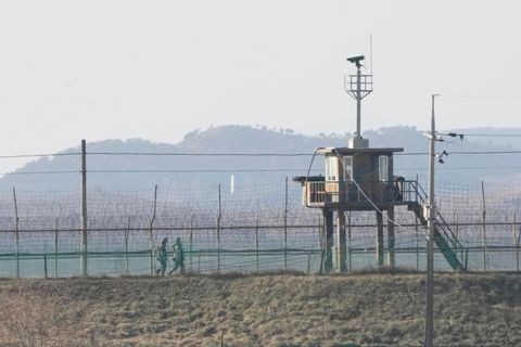 Grenze zwischen Südkorea und Nordkorea