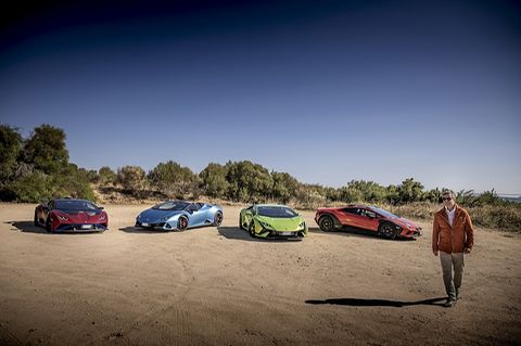 Lamborghini Huracan Familie 2023